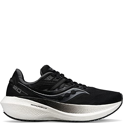 S10759-10 SAUCONY WOMEN's TRIUMPH 20 RUNNING SHOE BLACK/WHITE - Scratch & Dent