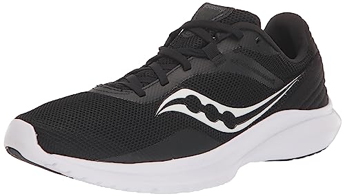 SAUCONY MEN'S CONVERGENCE RUNNING SHOES, SIZE 9, BLACK/WHITE Like New