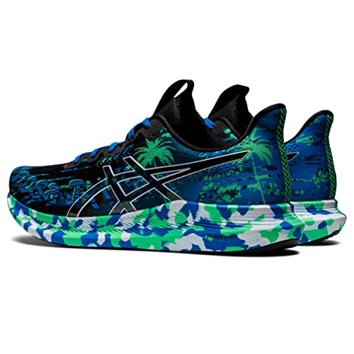 1011B368 ASICS Men's Noosa TRI 14 Running Shoes BLACK/WHITE SIZE 10 - Like New