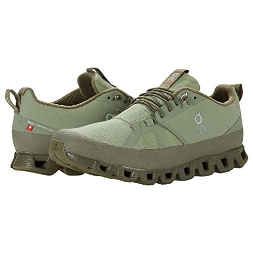 18.99488 ON Running Mens Cloud Dip Textile Synthetic, Reseda Olive, Size 10.5 Like New