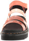 DR. MARTENS WOMEN'S BLAIRE JELLY SANDAL SIZE 8 CORAL GLITTER TPU,CORAL PINK PISA Like New