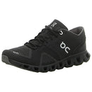 40.99706 ON Cloud X Men's Running Shoes Black/Asphalt Size 12.5 - Like New