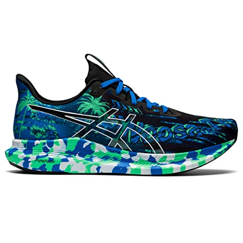1011B368 ASICS Men's Noosa TRI 14 Running Shoes BLACK/WHITE SIZE 10 - Like New