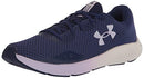 Under Armour Women's Charged Pursuit 3 Running Shoe - Blue/Blue/Purple - Size 10 - Like New