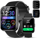 JEEJTEK SMART WATCH MEN/WOMEN ANSWER/MAKE CALLS/QUICK REPLY/AI VOICE ASSISTANT - Like New