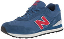 NEW BALANCE MEN'S 515 V3 SNEAKER, SIZE 6.5, BLUE/RED - Like New