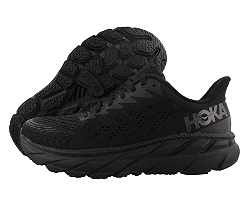 1110508 HOKA ONE ONE MEN'S CLIFTON 7 Black/Black Size 13 - Like New