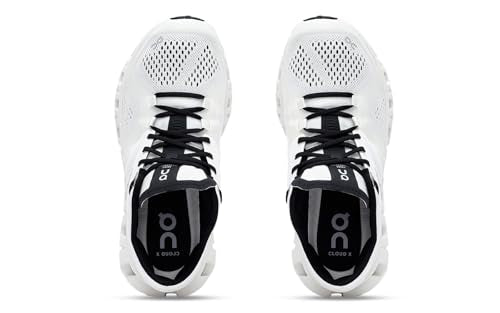 ON CLOUD X - SIZE 7 - WOMEN - WHITE/BLACK - Like New