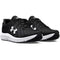 3026175 Under Armour Men Charged Assert 10 Black/Black/White Size 11.5 Like New