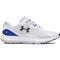 3024883 UNDER ARMOUR MEN'S SURGE 3 WHITE/TEAM ROYAL/JET GRAY SIZE 10.5 Like New