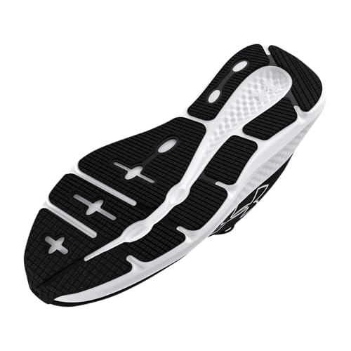 3026518 UNDER ARMOUR Men's Charged Pursuit 3 Big Logo Black/White Size 12 - Like New