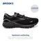 Brooks Women's Ghost 15 GTX Waterproof Neutral Running Shoe Black/Alloy Size 8.5 - Like New