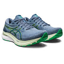 1011B440 ASICS Men's Gel-Kayano 29 Running STEEL BLUE/LIME ZEST SIZE 9.5 Like New