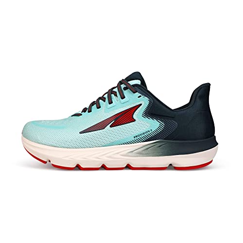 AL0A5475036 ALTRA MEN'S PROVISION 6 SNEAKER BLACK/LIGHT BLUE SIZE 10.5 Like New