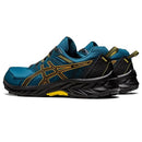 1011B486 ASICS MENS GEL-VENTURE 9 INK TEAL/SANDSTORM SIZE 10.5 Like New