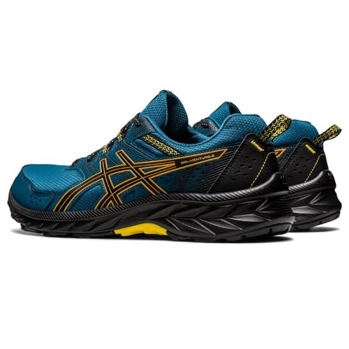 1011B486 ASICS MENS GEL-VENTURE 9 INK TEAL/SANDSTORM SIZE 12 Like New