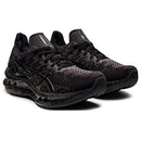1012B068 ASICS Women's Kinsei Blast Running Shoe 6.5 Black/Black - Brand New