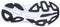 1127952 HOKA ONE WOMENS BONDI 8 - BLACK/WHITE - SIZE 8.5 - Like New