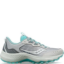 S10862 SAUCONY WOMEN'S AURA TR, SIZE 6, CONCRETE/SHADOW Like New