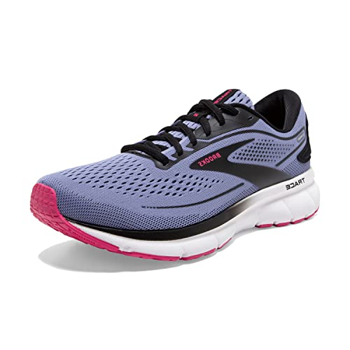 BROOKS WOMEN’S TRACE 2 NEUTRAL SHOE - PURPLE IMPRESSION/BLACK/PINK - SIZE 9.5 - Like New