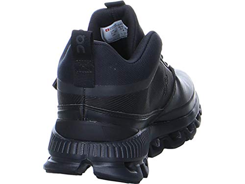 28.99672 ON WOMEN'S CLOUD HI WATERPROOF ALL BLACK Size 9.5 - Like New