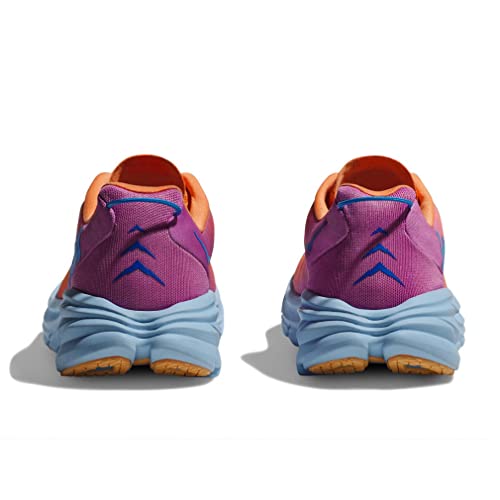 1119396 HOKA ONE ONE RINCON 3 WOMEN'S MOCK ORANGE/CYCLAM SIZE 8 - Like New