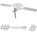 Lava HD8008 360 Degree Omnidirectional HD TV 4K TV Antenna Installation Kit - Brand New