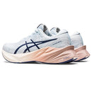 ASICS WOMEN'S NOVABLAST 3 NAGINO - SIZE 8.5 - SKY/CREAM Like New