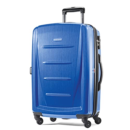 SAMSONITE WINFIELD 2 HARDSIDE EXPANDABLE LUGGAGE SPINNER WHEEL 28" - NORDIC BLUE Like New