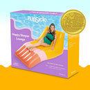 Funsicle 5.8 ft Happy Sleeper Inflatable Floating Lounge with Cup Holder Brand New