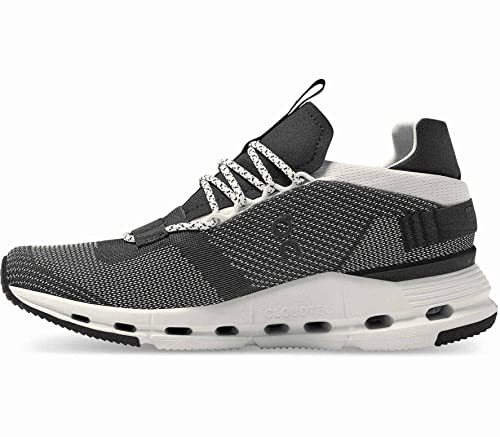 26.99265 On Running Cloudnova Men's Shoes Black/White Size 8 - Like New