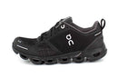 ON-Running Womens Cloudflyer Waterproof Black Lunar Running Shoe Size 6 Like New