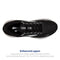 BROOKS WOMEN GHOST 15 NEUTRAL RUNNING SHOE BLACK/BLACKENED PEARL/WHITE SIZE 6.5 - Like New