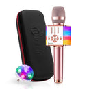 MIRACLE M Bluetooth Karaoke Microphone - Wireless M90-ROSE GOLD Like New