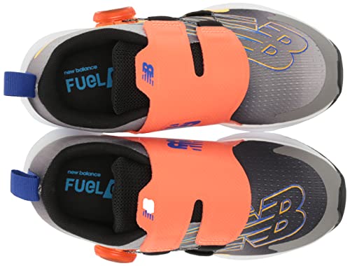 New Balance FuelCore Reveal v3 BOA Kid Size 1 Black/Infinity Blue/Vibrant Orange Like New