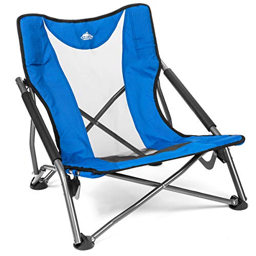 Cascade Mountain Tech Folding Camp Chair Carry Bag, LPS-RB - Royal Blue Like New