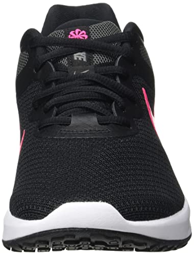 DC3729002 WOMEN NIKE REVOLUTION 6 NEXT NATURE SHOES SIZE 8, Black Pink Gray - Like New