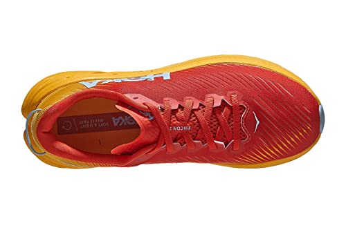 1119395 HOKA ONE ONE MEN'S RUNNING SHOES RED SIZE 10 Like New