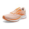 1203751B816 BROOKS WOMEN TRACE 2 NEUTRAL SHOE PALE PEACH/TANGERINE/WHITE SIZE 9 Like New