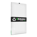 REAIR 20X30X1 AIR FILTER, WASHABLE AND REUSABLE AIR FILTER MREV 8 RA2030 - WHITE - Like New