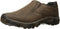 J91837W MERRELL MEN'S MOAB ADVENTURE MOC, SIZE 14 WIDE, DARK EARTH - Like New