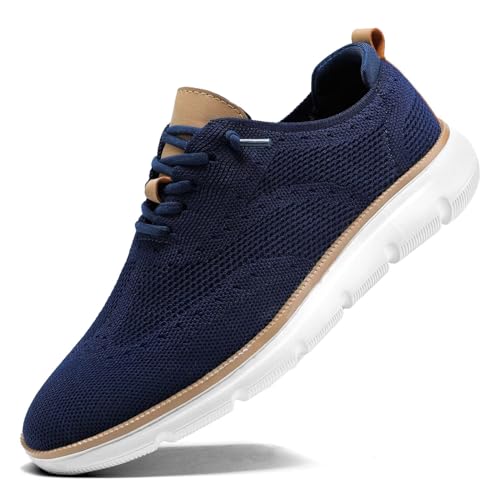 KEEZMZ CASUAL FASHION SNEAKERS DRESS OXFORDS BUSINESS SHOES SIZE: MEN 11 BLUE - Like New