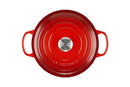 LE CREUSET SIGNATURE ENAMELED CAST IRON ROUND DUTCH OVEN, 5.5 - Scratch & Dent
