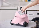 SALAV GS18-DJ Standing Garment Steamer Roll Wheels 1.8L 1500W - Pink Like New