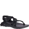 Chaco Womens Z/Cloud Sandal - SOLID BLACK - SIZE 8 Like New