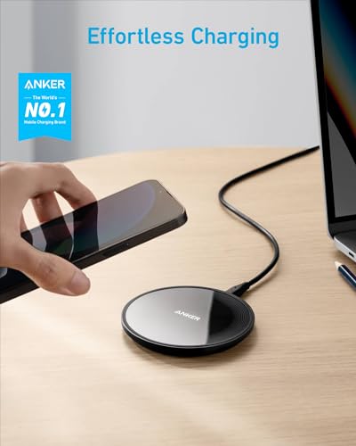 Anker 315 Wireless Charger 10W Max Fast Charging Compatible iPhone 15/14/13 Like New