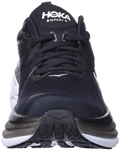 1127953 Hoka Men's Bondi 8, Black/White, Size 11.5 Wide - Scratch & Dent