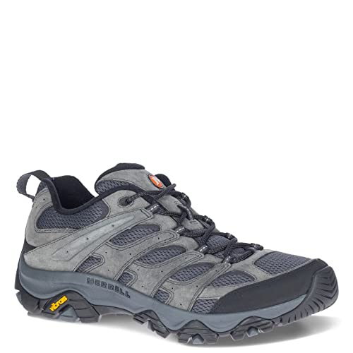 J035881W Merrell Men's Moab 3 Hiking Shoe, Granite V2, Size 10.5 Wide - Like New