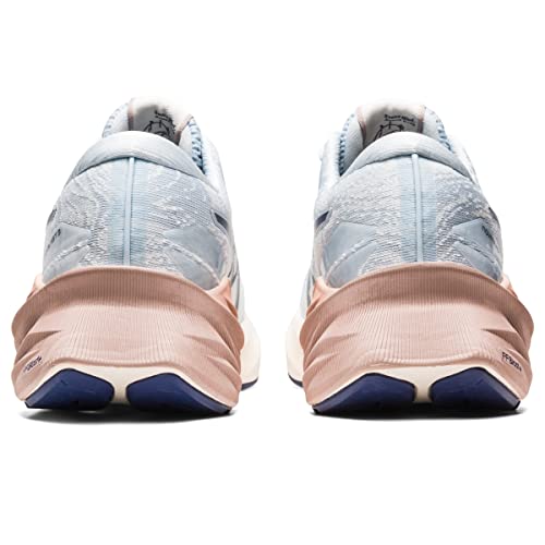 ASICS WOMEN'S NOVABLAST 3 NAGINO - SIZE 7 - SKY/CREAM - Like New
