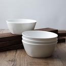 Stone Lain Willow Bone China 12-Piece Square Dinnerware Set - White - Like New